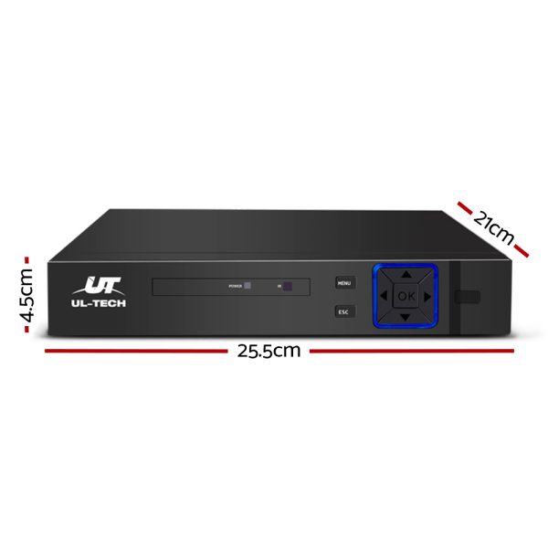 UL-tech 8CH DVR 1080P 5in1 CCTV Video Recorder - Image 2