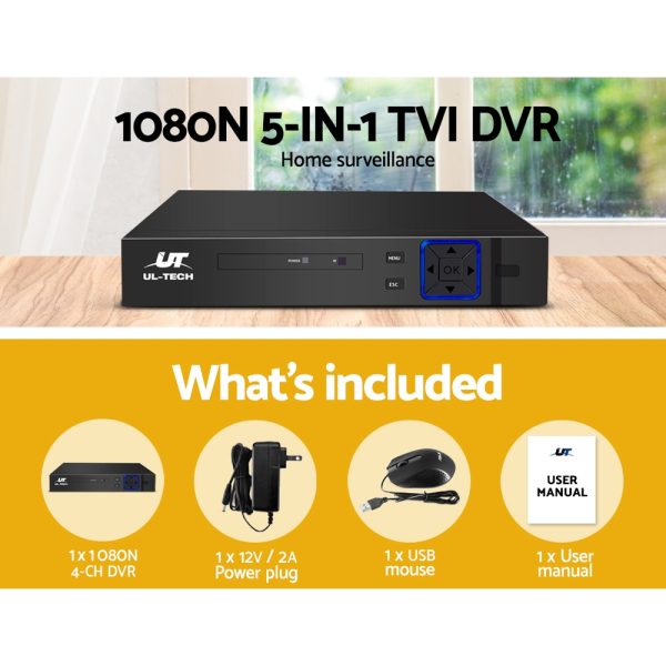 UL-tech 8CH DVR 1080P 5in1 CCTV Video Recorder - Image 4