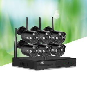 UL-tech Wireless CCTV Security System 8CH NVR 3MP 6 Bullet Cameras - Image 8