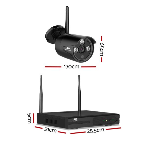 UL-tech Wireless CCTV Security System 8CH NVR 3MP 8 Bullet Cameras 1TB - Image 2