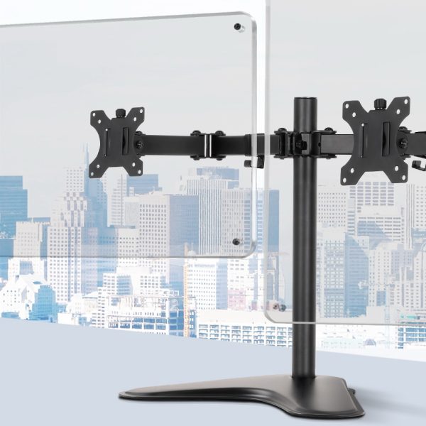 Artiss Monitor Arm Stand Dual Black - Image 7