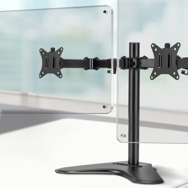Artiss Monitor Arm Stand Dual Black - Image 8