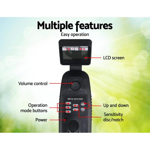 Metal Detector 180MM Deep Sensitive Waterproof Treasure Hunter Gold Digger - Image 3