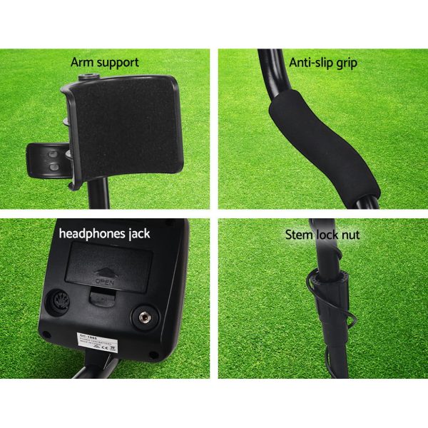 Metal Detector 160MM Deep Sensitive Waterproof Treasure Hunter Gold Digger - Image 6