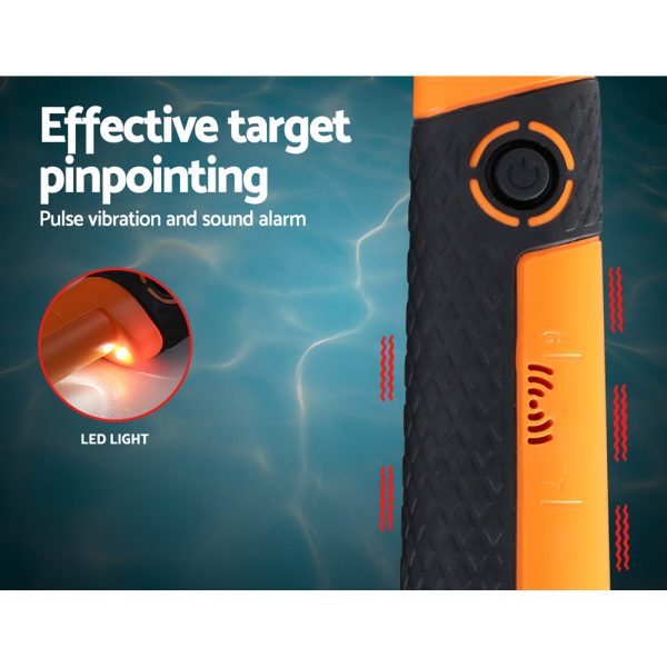 Metal Detector 40MM Sensitive Handheld Pinpointer Waterproof Automatic Hunter Orange - Image 4