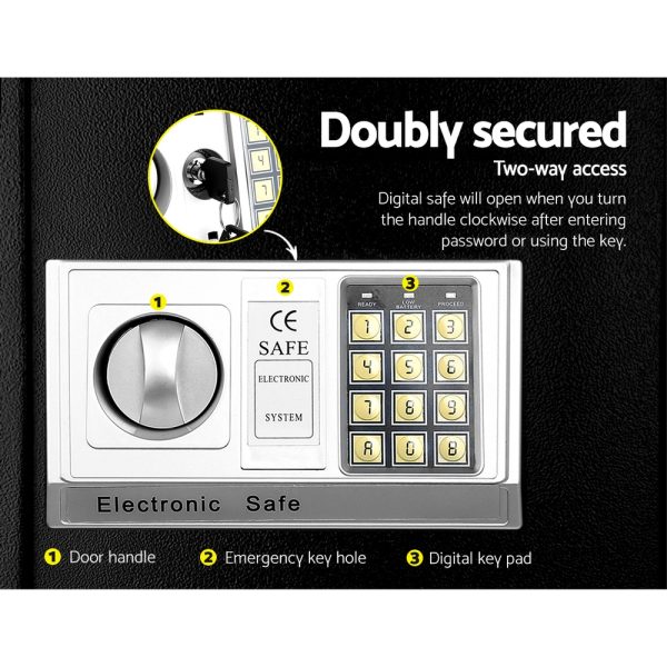 UL-TECH Security Safe Box 16L - Image 5