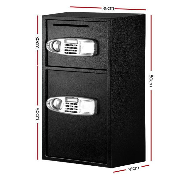 UL-TECH Security Safe Box Double Door - Image 2