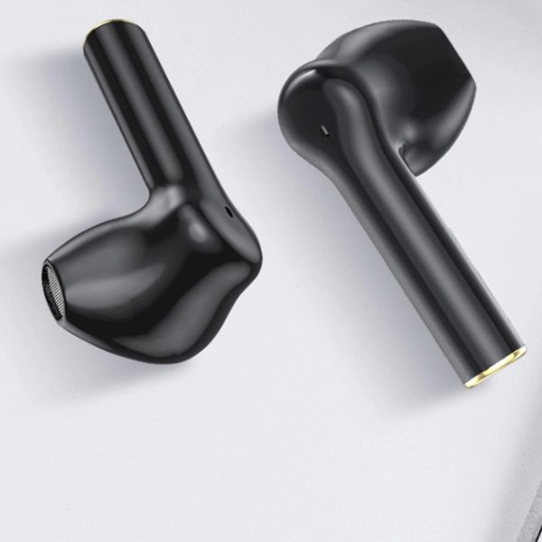 FitSmart Wireless Earbuds Earphones Bluetooth 5.0 For IOS Android In Built Mic - Black - Image 3
