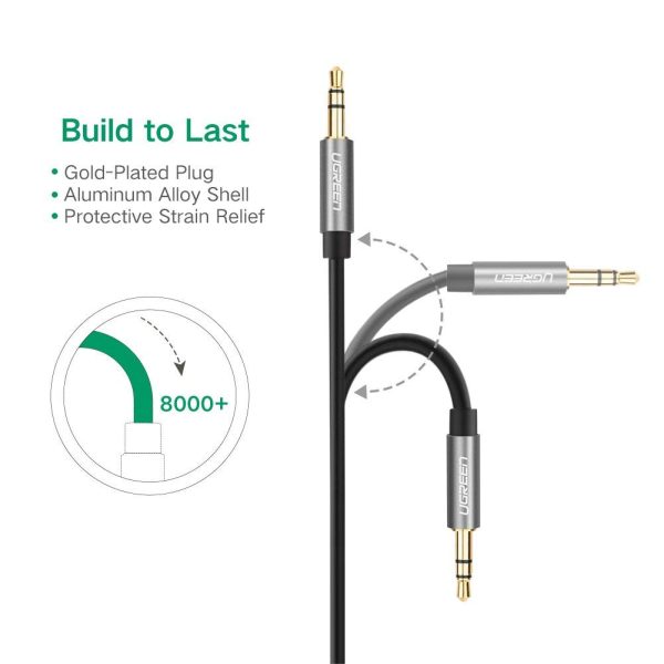 UGREEN 3.5mm male to 3.5mm male cable 5M (10737) - Image 2