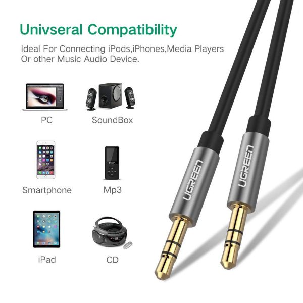 UGREEN 3.5mm male to 3.5mm male cable 5M (10737) - Image 4