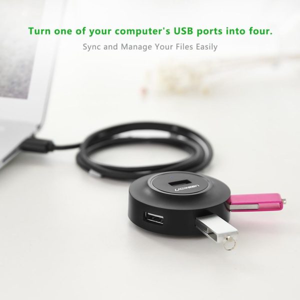 UGREEN 20277 4-Port USB 2.0 Hub - Image 2
