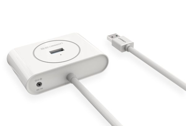 UGREEN USB 3.0 4 Ports Hub White 1M (20283) - Image 2