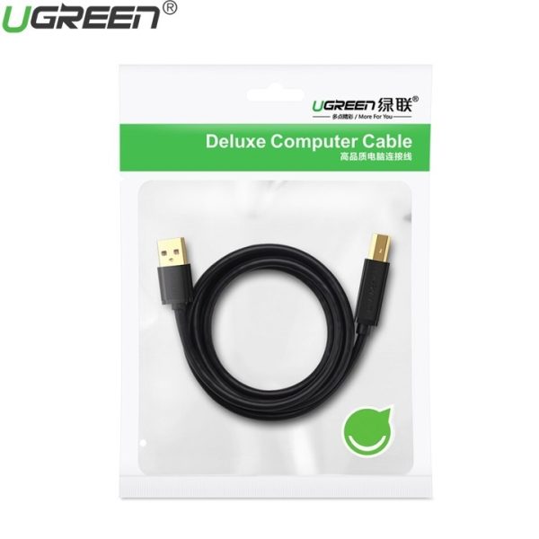 UGREEN 20847 2M USB 2.0 AM To BM Printer Cable - Image 2