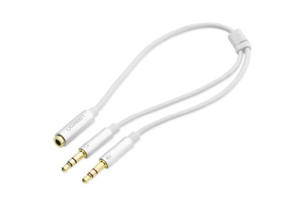 UGREEN 3.5mm Female to 2mm male audio cable - White (20897) - Image 3