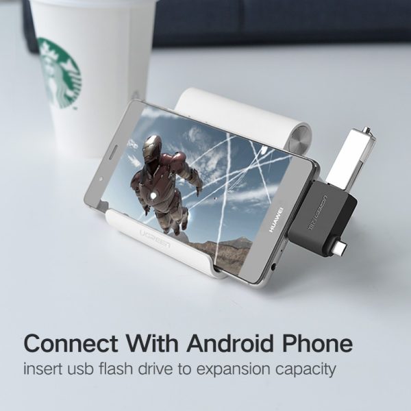 UGREEN Micro USB+ USB-C to USB 3.0 Adapter (30453) - Image 3