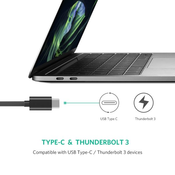 UGREEN USB Type C to 10/100/1000M Ethernet Adapter (Black) 50307 - Image 5