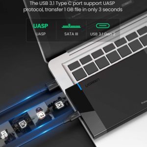 UGREEN USB-C 2.5-inch Hard Drive Box 50743 - Image 3