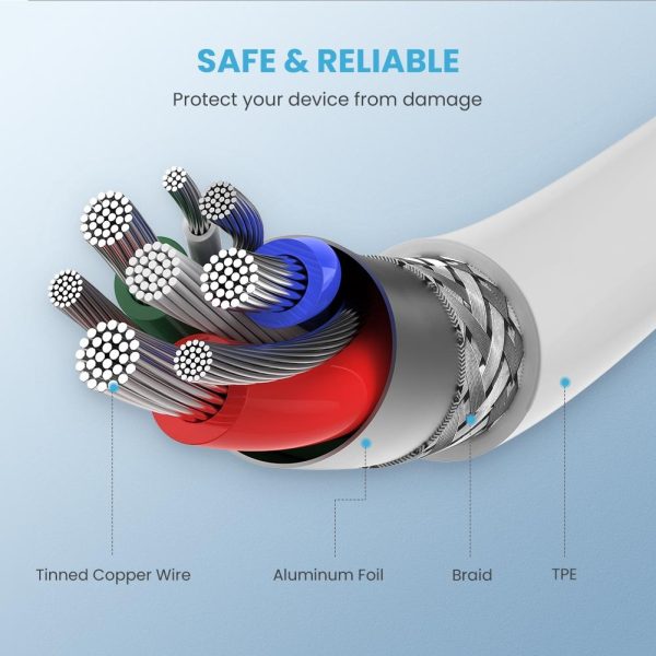 UGREEN 60749 MFi USB-C to iPhone 8-pin Charging Cable 2M - Image 7