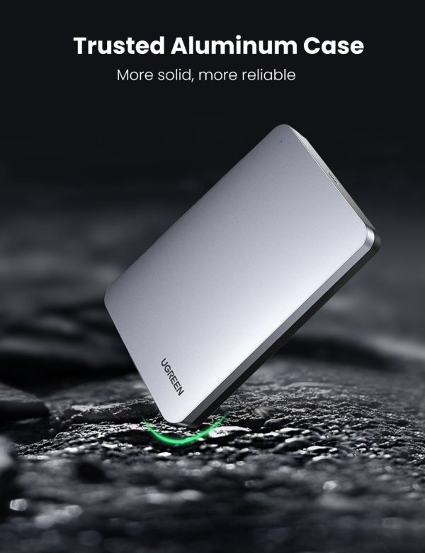 UGREEN 70498 USB C 2.5" Hard Drive Enclosure - Image 5