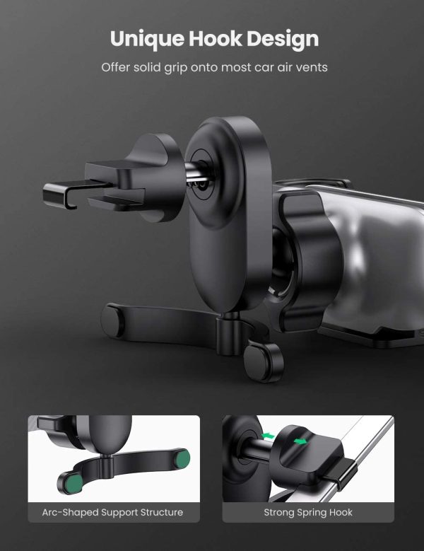 UGREEN 80871 Gravity Phone Holder for car with Hook - Image 3