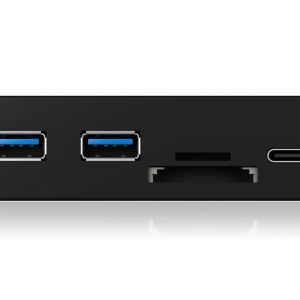 ICY BOX IB-HUB1417-i3 Frontpanel with USB 3.0 Type-C and Type-A hub with card reader - Image 3