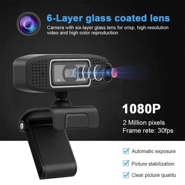 WEB Camera A15 Full HD 1080P - Image 5