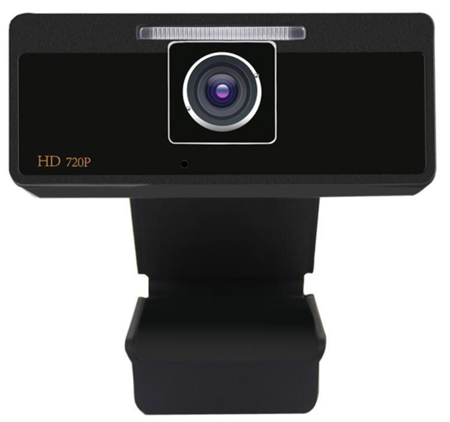 HIGH QUALITY FULL HD 720P USB2.0 WEBCAM BLACK