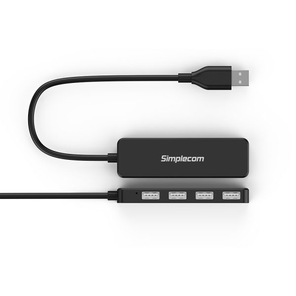 Simplecom CH241 Hi-Speed 4 Port Ultra Compact USB 2.0 Hub - Image 2