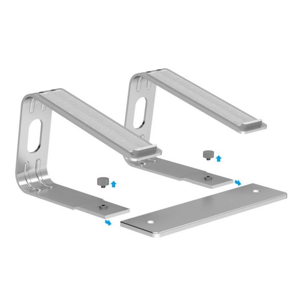 Simplecom CL510 Ergonomic Aluminium Cooling Stand Elevator for Laptop MacBook - Image 3