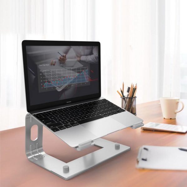 Simplecom CL510 Ergonomic Aluminium Cooling Stand Elevator for Laptop MacBook - Image 4