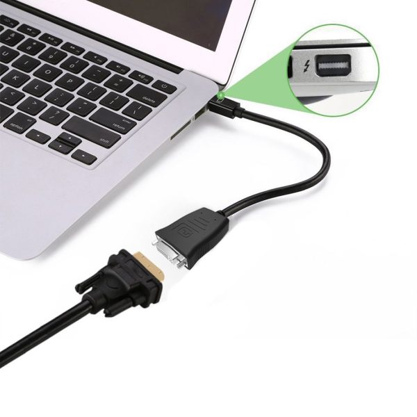 Simplecom DA102 Active MiniDP to DVI Adapter 4K UHD (Thunderbolt and Eyefinity Compatible) - Image 3
