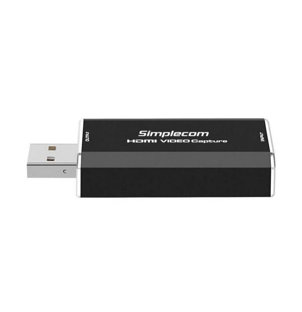 Simplecom DA315 HDMI to USB 2.0 Video Capture Card Full HD 1080p for Live Streaming Recording - Image 3