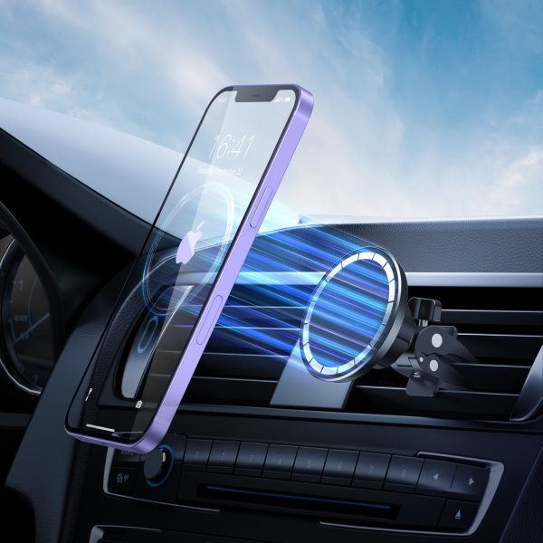 CHOETECH AT0004 Magsafe iPhone 12 Magnetic Car Mount Car Air Vent Phone Holder - Image 2