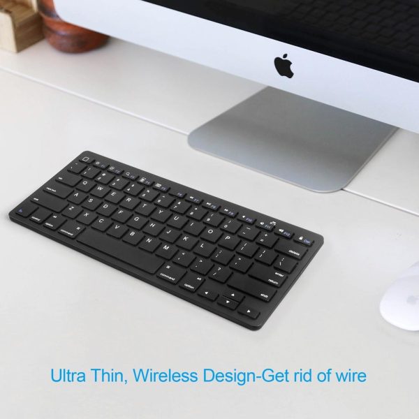 CHOETECH BH-006 Ultra Slim Wireless Bluetooth Keyboard - Image 2