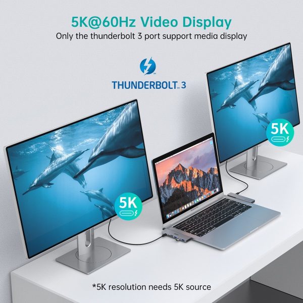 CHOETECH HUB-M23 7-in-1 MacBook Pro USB Adapter - Image 6