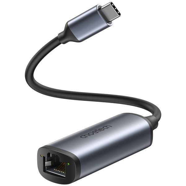 CHOETECH HUB-R02 USB-C to Gigabit Ethernet Adapter - Image 2