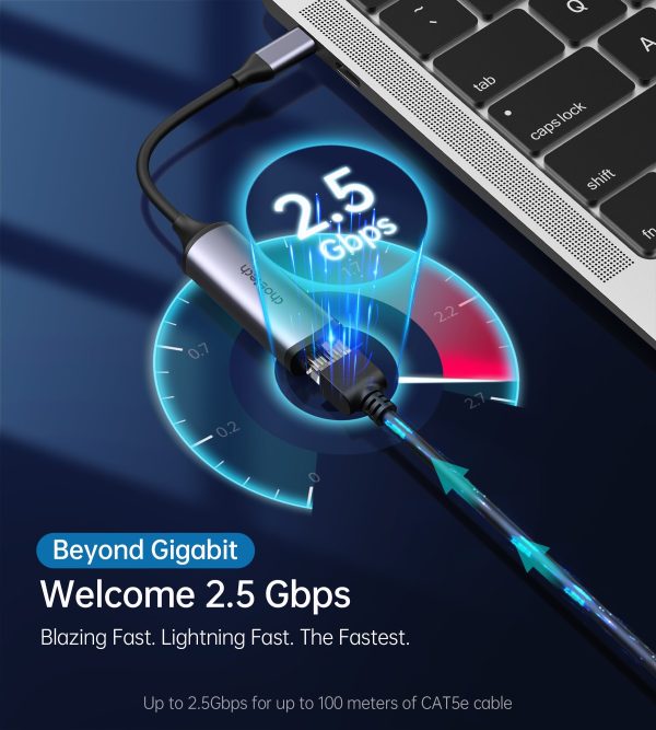 CHOETECH HUB-R02 USB-C to Gigabit Ethernet Adapter - Image 3