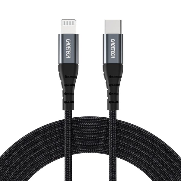 CHOETECH IP0039 USB-C To iPhone MFi Certified Cable 1.2M - Image 2