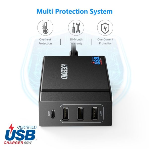 CHOETECH PD72 Power Delivery Charger - Image 2