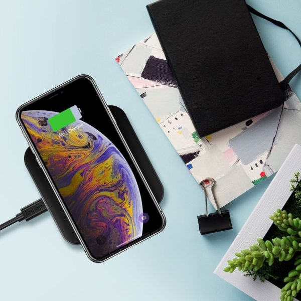CHOETECH T511S Qi Certified 10W/7.5W Fast Wireless Charger Pad - Image 2