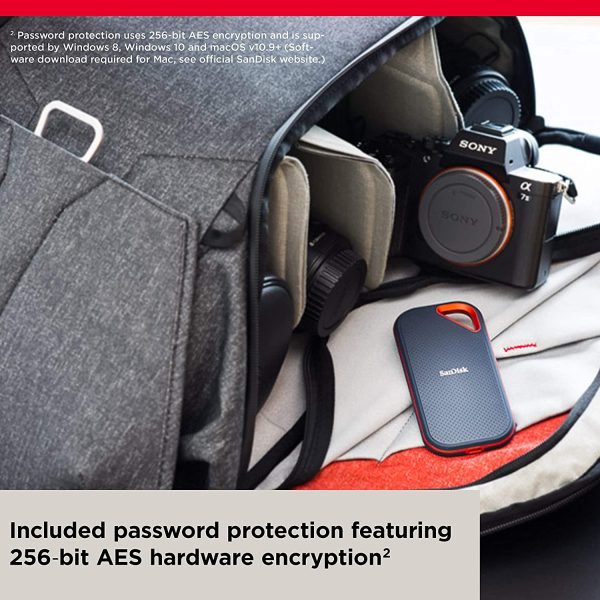 SanDisk 1TB Extreme PRO Portable SSD V2 (SDSSDE81-1T00-G25) - Image 7