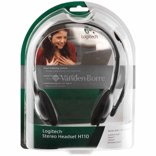Logitech H110 Stereo Headset (981-000459) - Image 5