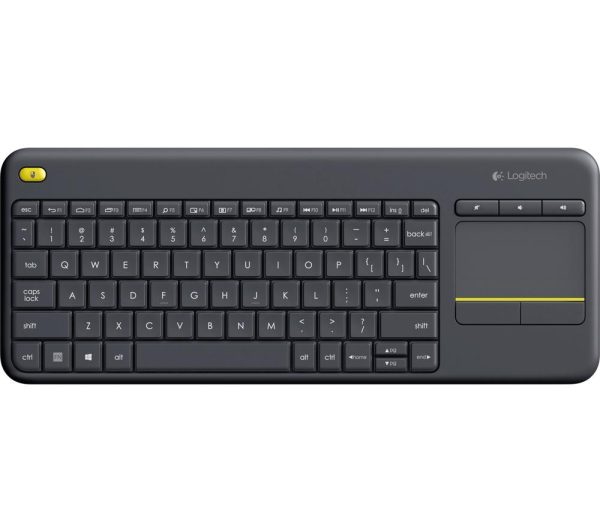 Logitech K400 PLUS Touch Wireless keyboard - Black (920-007165) - Image 3