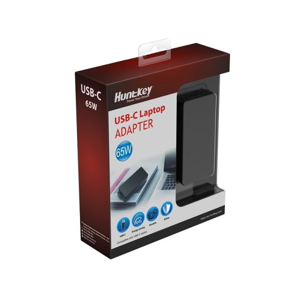 HUNTKEY USB -C 65W NOTEBOOK ADAPTER (HKA06520033-016) - Image 3