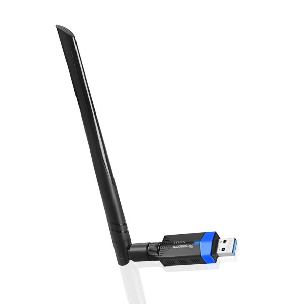 Simplecom NW632 Wi-Fi 5 Bluetooth 5.0 USB Adapter Dual Band AC1200 - Image 2