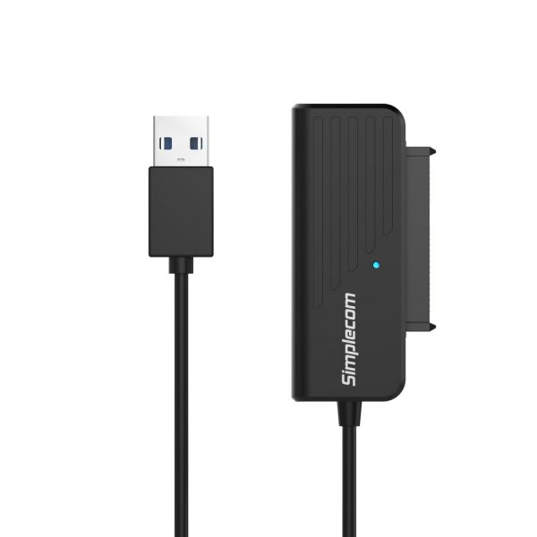 Simplecom SA205 Compact USB 3.0 to SATA Adapter Cable Converter for 2.5" SSD/HDD - Image 2