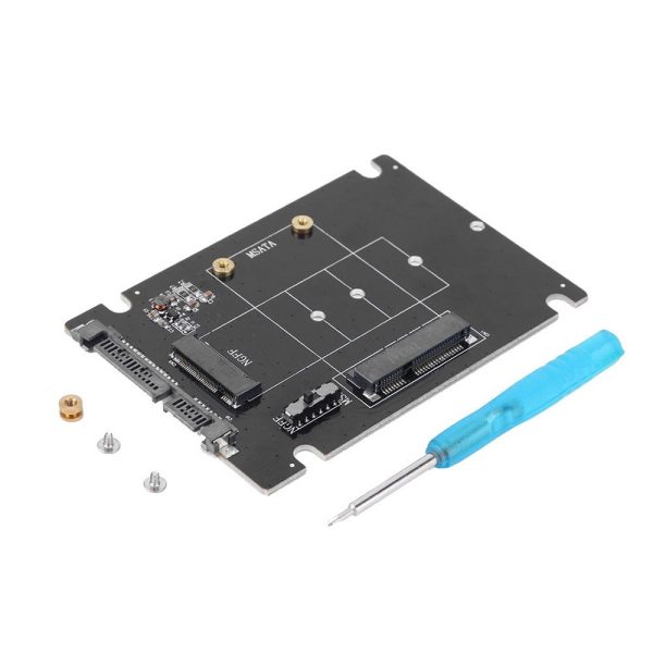Simplecom SA207 mSATA + M.2 (NGFF) to SATA 2 In 1 Combo Adapter - Image 4