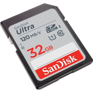 SANDISK SDSDUN4-032G-GN6IN  SDHC Ultra UHS-I Class 10 , U1, 120mb/s read &10mb/s write - Image 2