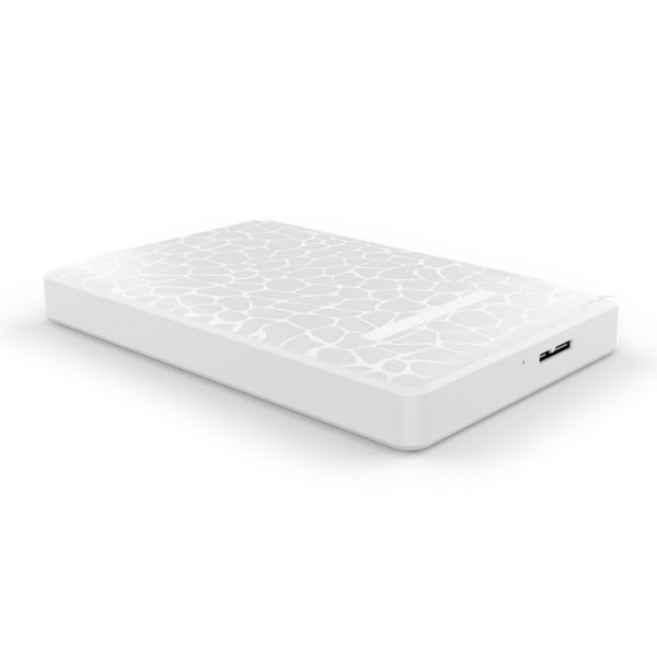 Simplecom SE101 Compact Tool-Free 2.5'' SATA to USB 3.0 HDD/SSD Enclosure White - Image 2