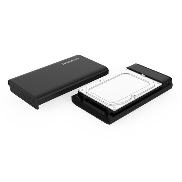 Simplecom SE301 3.5" SATA to USB 3.0 Hard Drive Docking Enclosure Black - Image 2